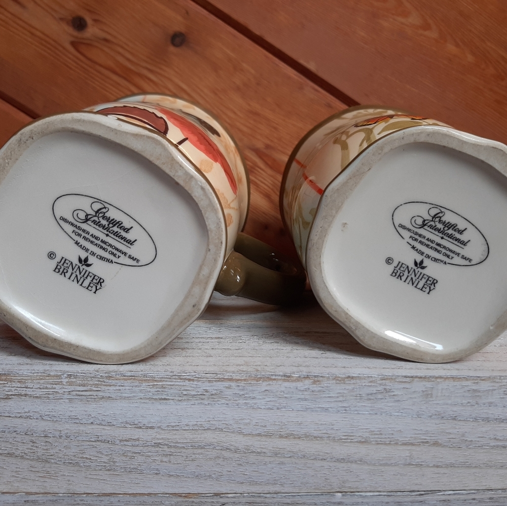 🦋HP🦋 BUTTERFLY COFFEE MUGS - Picture 3 of 10